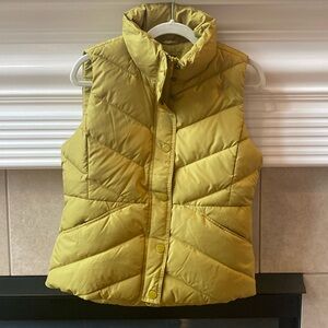 JCrew 2009 fleece lined puffer vest
